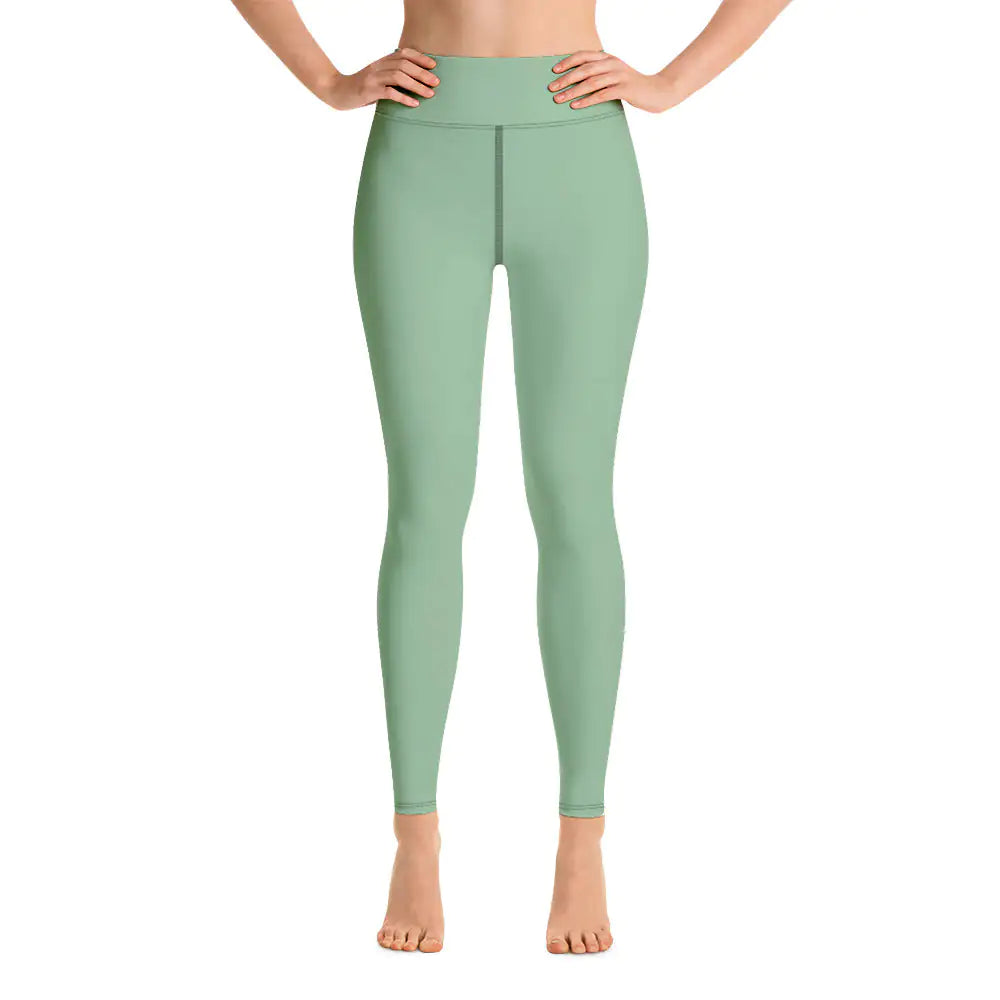 Women's Tropical Dark Sea's Yoga Leggings