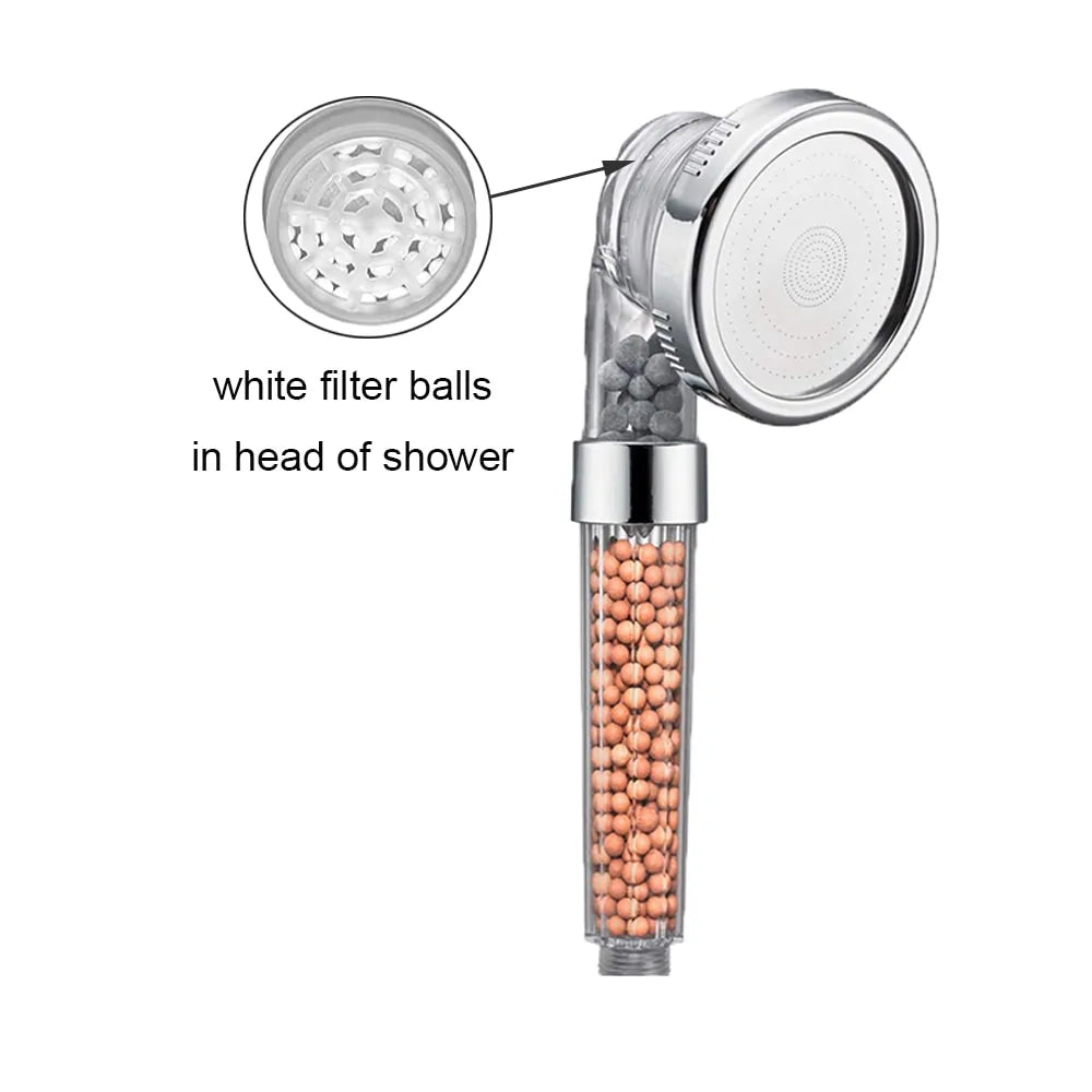 3 Modes Bathroom Shower Head