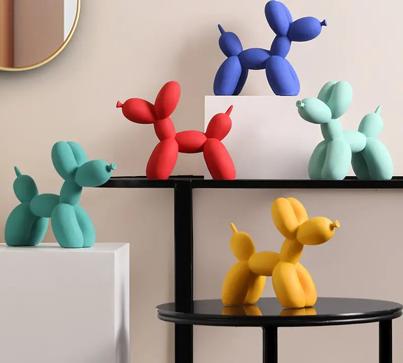 Balloon Dog Figurines