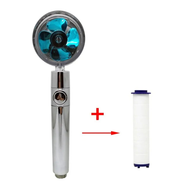 360 Rotating High Pressure Water Saving Shower Head