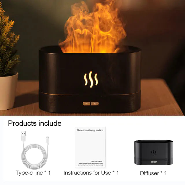 Flame-Effect Air Humidifier