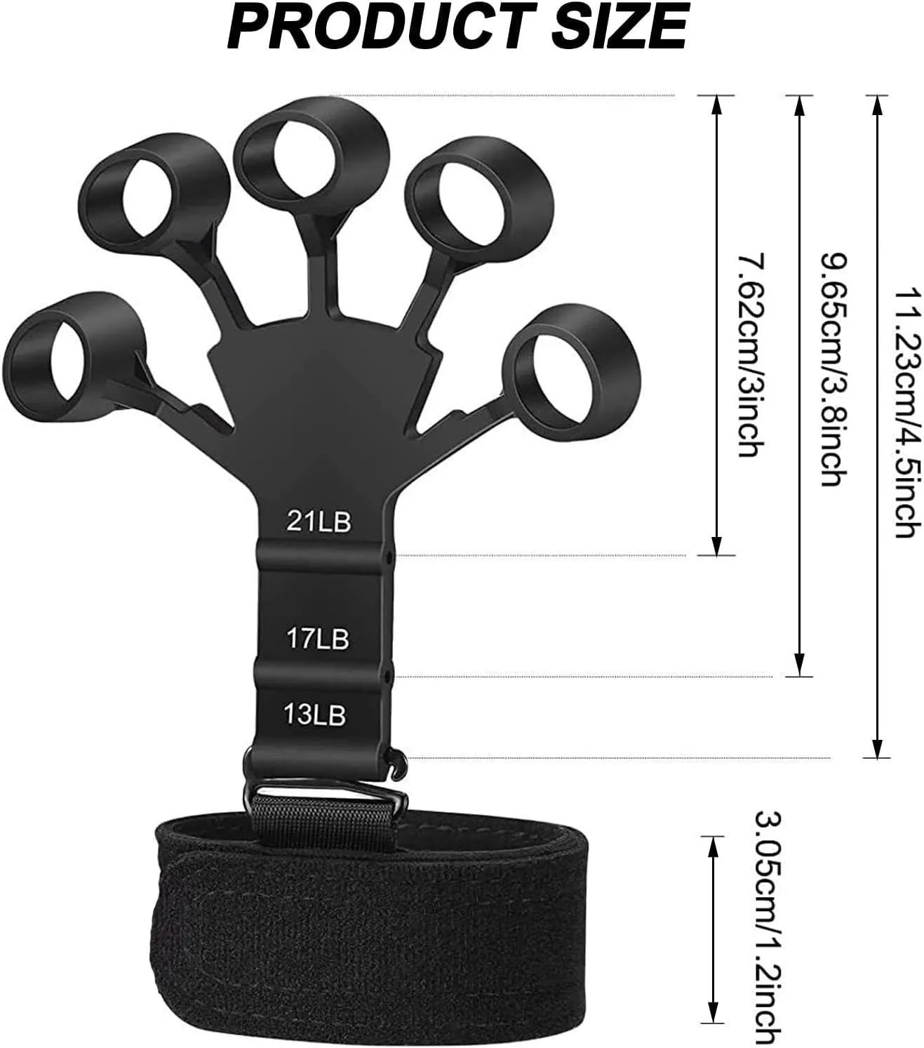 6 Resistance Levels Grip Trainer