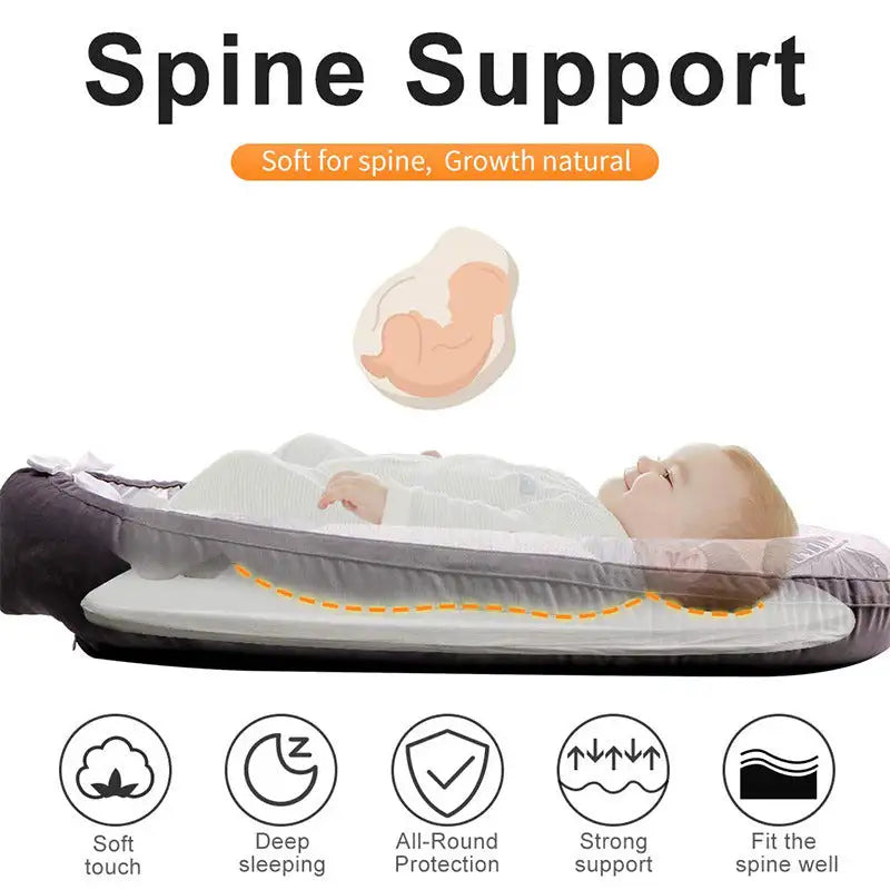 Portable Little Onesie Crib Comfort On-the-Go