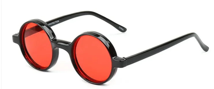 Personalized ocean slice Red Sunglasses