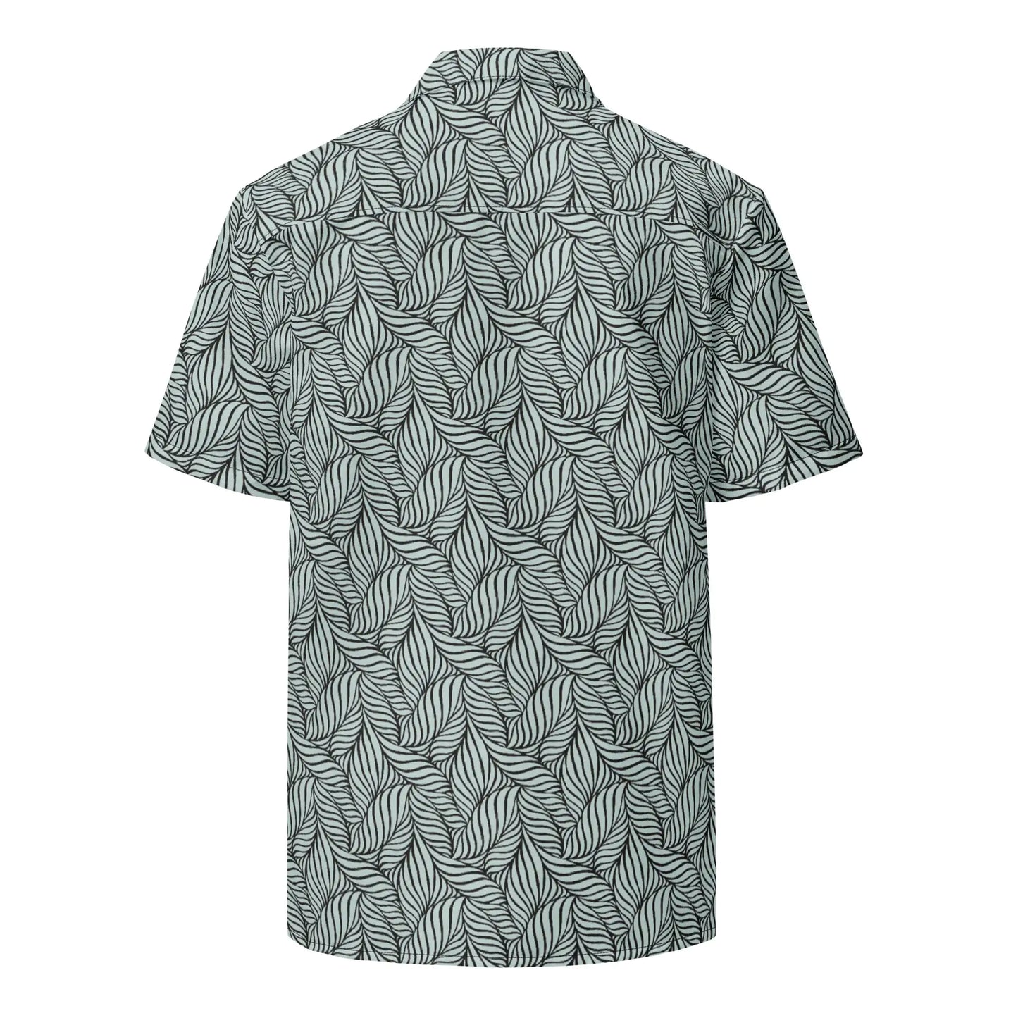 Grey Palm button shirt