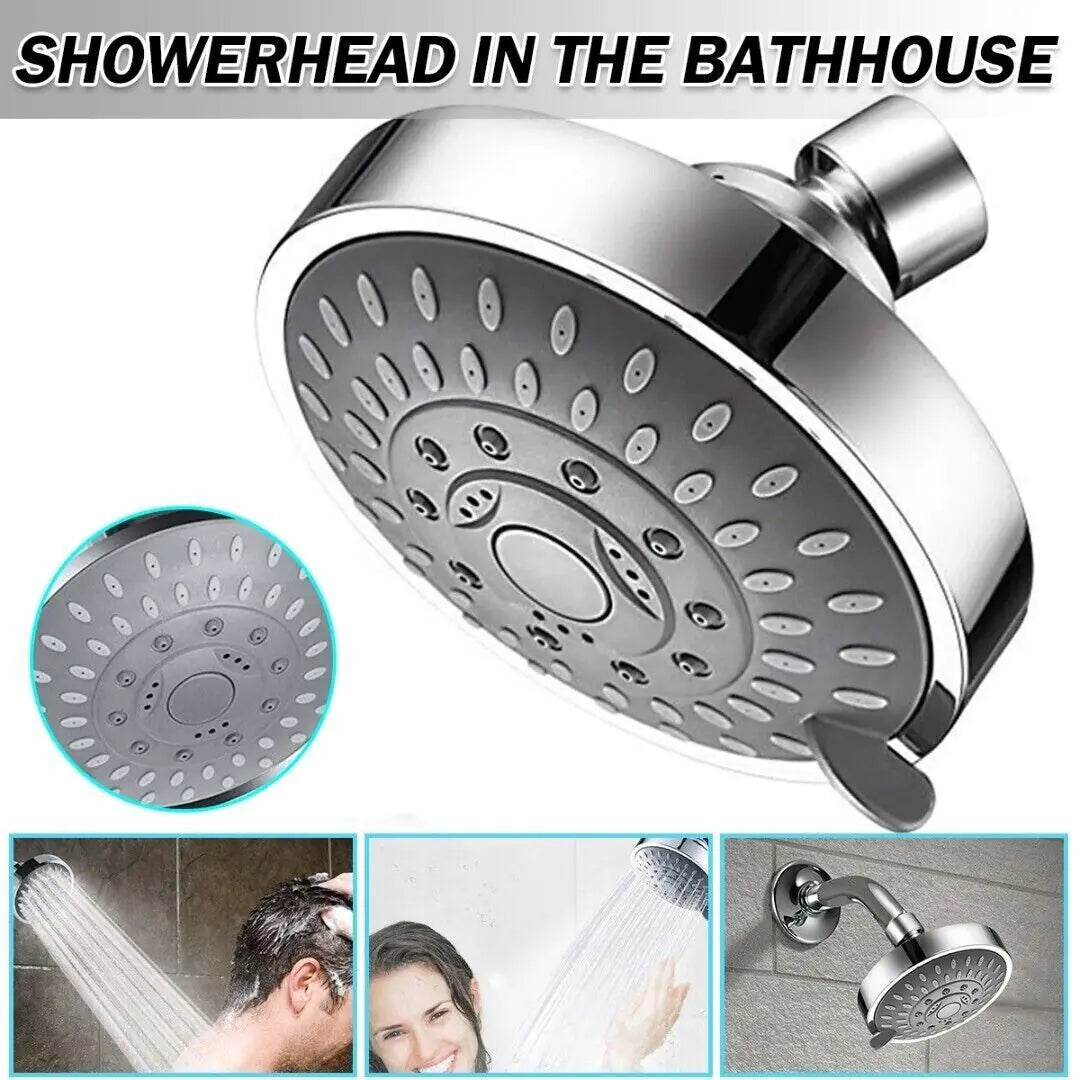 Shower Heads Handheld Spray High Pressure Adjustable Showerhead Top Spray Bath