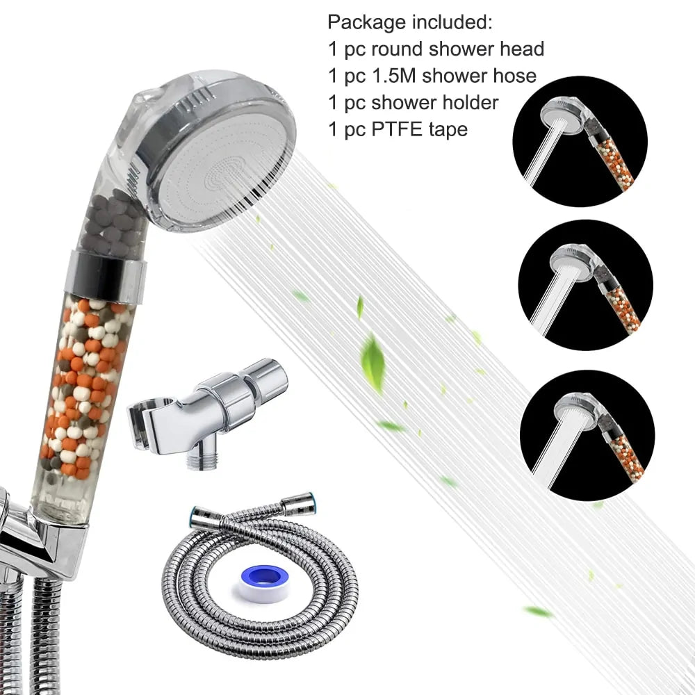 3 Modes Bathroom Shower Head