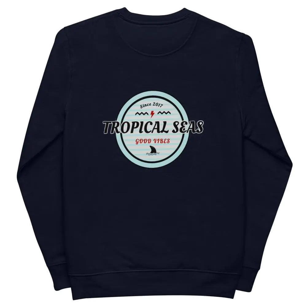 Men's Tropical Seas 80’s Eco Sweatshirt