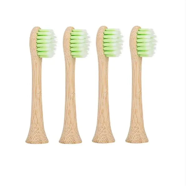 Organic Bamboo Biodegradable Electric Toothbrush Head